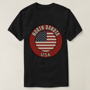 Camiseta Dakota do Norte Estados Unidos da América