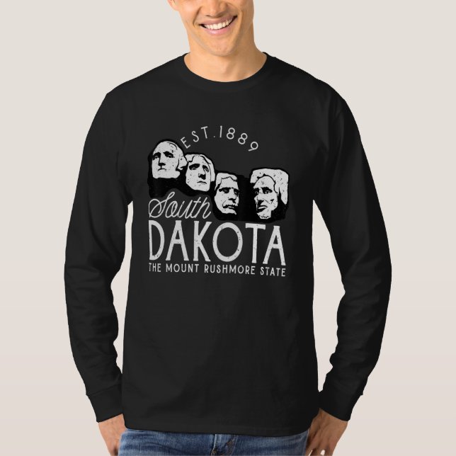Camiseta Dakota do Sul Monte Rushmore (Frente)