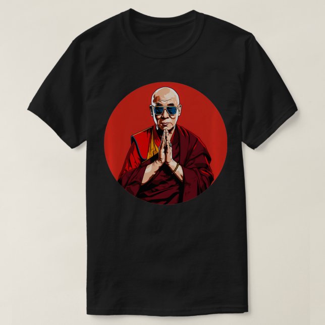 Camiseta Dalai Lama (Frente do Design)