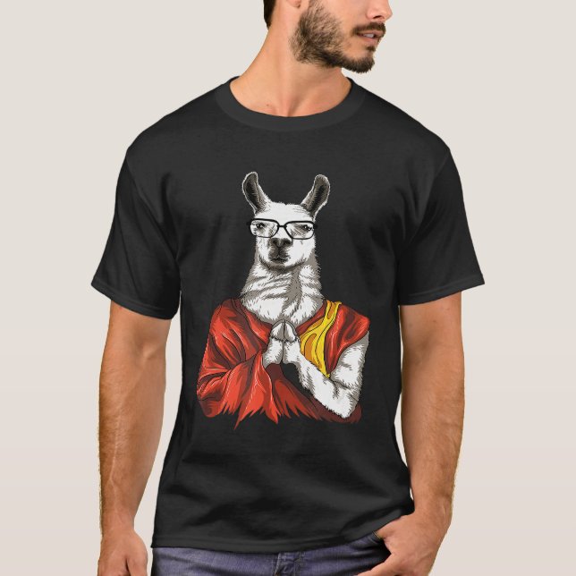 Camiseta Dalai Lama Dali Llama Meditati (Frente)