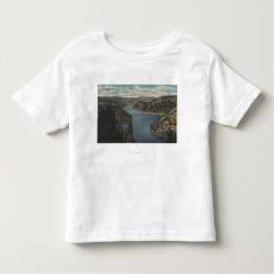 Camiseta d'Alene de Coeur, identificação - vista da baía da