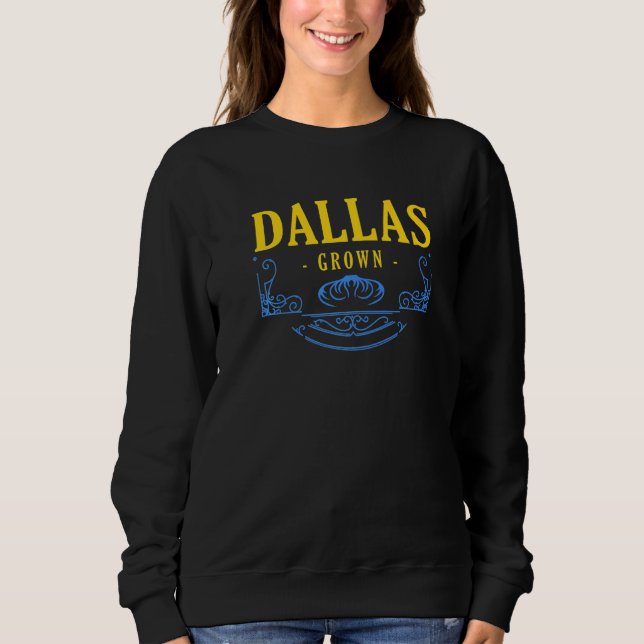 Camiseta Dallas Cresceu No Texas American Tx Usa Hometown R (Frente)