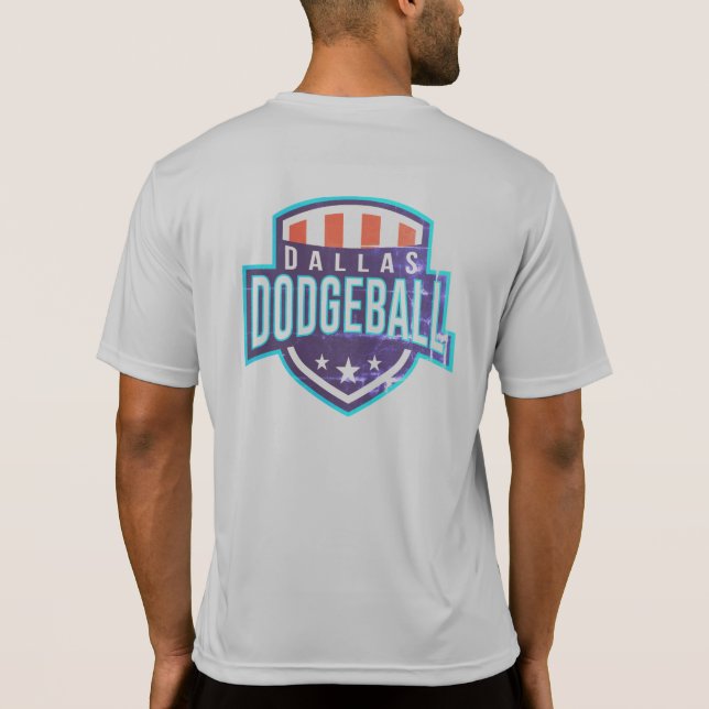 Camiseta Dallas Dodgeball Logo Practice Jersey (Verso)