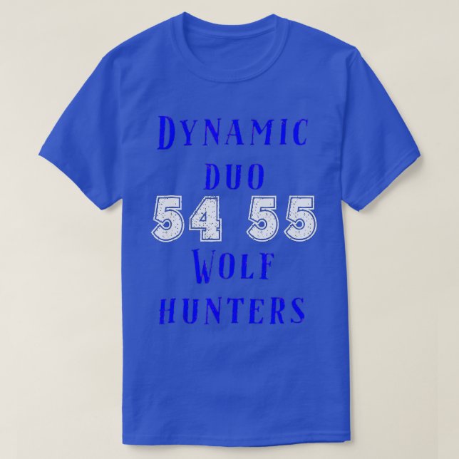 Camiseta Dallas dynamic duo J Smith e L Vander esch t (Frente do Design)