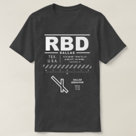 Camiseta Dallas Executive Airport RBD T Shirt