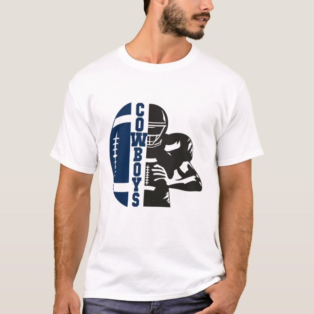 Camiseta Dallas Fan Cowboys t shirt (Frente)