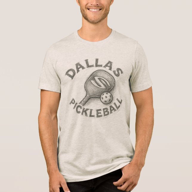 CAMISETA DALLAS PICKLEBALL II (Frente)