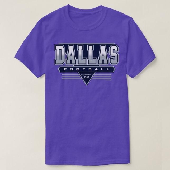 Camiseta Dallas Retro Vintage Cowboys Inspirou 90 Throwba (Frente do Design)
