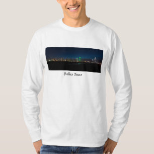 Camiseta Dallas Skyline Dawn Pano