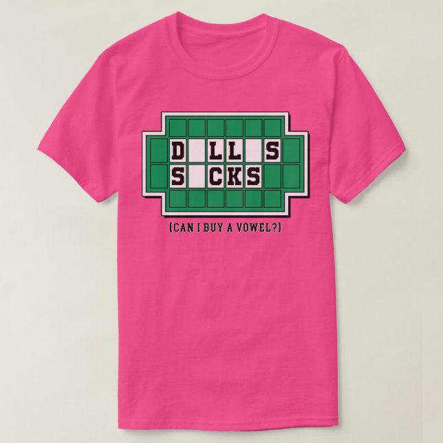 Camiseta Dallas Sucks (Frente do Design)