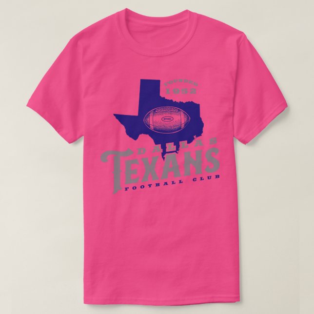 Camiseta Dallas Texans (Frente do Design)