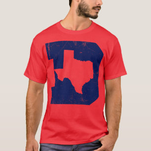 Camiseta Dallas Texas D White