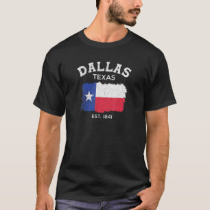 Camiseta Dallas Texas est 1841 por orgulhoso Dallasite