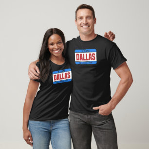 Camiseta Dallas Texas Lone Star State Design por orgulho