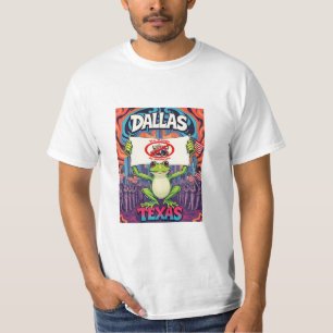 Camiseta Dallas Texas Sapo Sem Reis na América