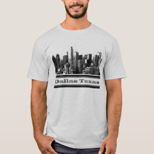 Camiseta Dallas Texas Skyline