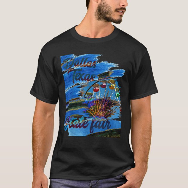 Camiseta Dallas Texas State Fair (Frente)