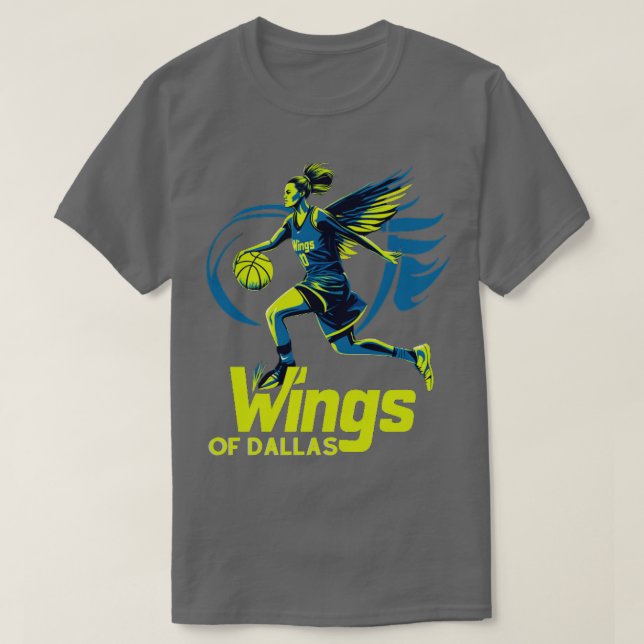 Camiseta Dallas Wings TShirt (Frente do Design)
