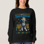Camiseta Dalmaciano Chanukah Judaish Ugly Hanukkah Sweater<br><div class="desc">Dalmaciano Chanukah Judeu Ugly Hanukkah Sweater Pajama.</div>