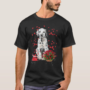 Camiseta Dalmacianos Balões E Rosa Valentin