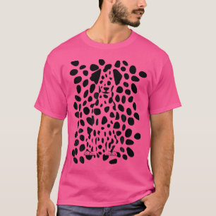 Camiseta Dálmata Oculto em Ilusão Óptica