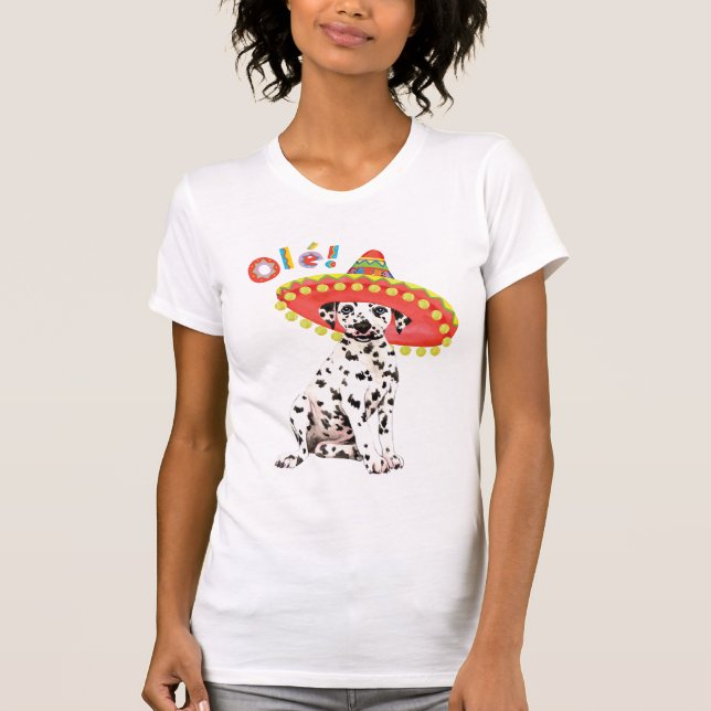 Camiseta Dalmatian da festa (Frente)