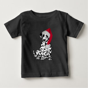 Camiseta Dalmatian do Natal