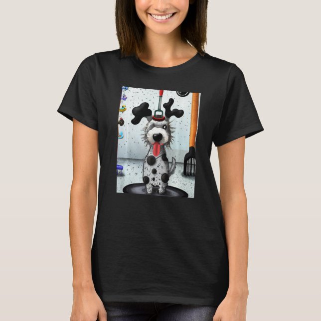 Camiseta Dalmatian dog artwork puppy (Frente)