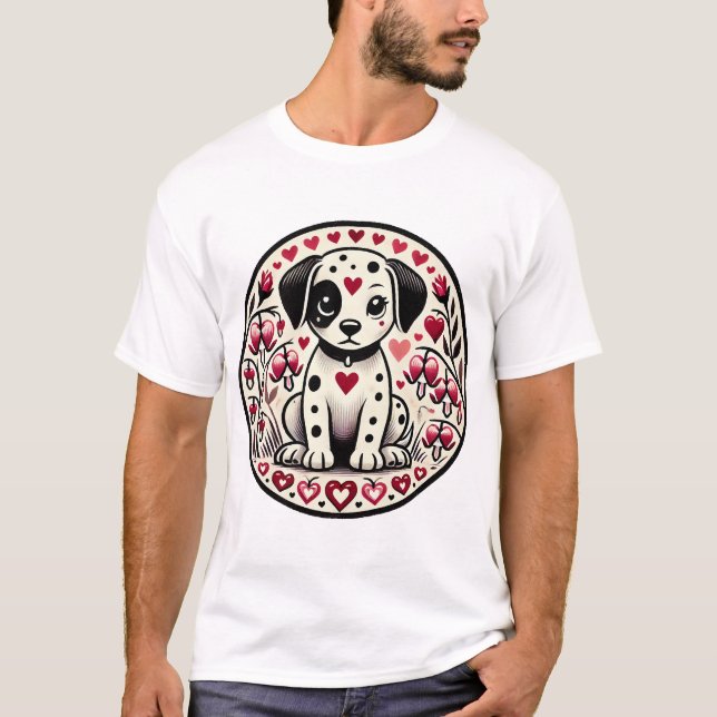 Camiseta Dalmatian Love (Frente)