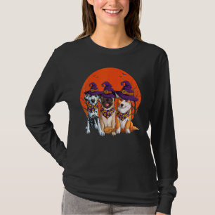 Camiseta Dalmatian Pug Corgi Bruxa Preguiçoso Fazer Costume