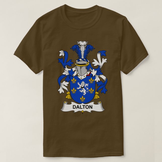 Camiseta Dalton Casaco da Guarda Familiar de Armas (Frente do Design)