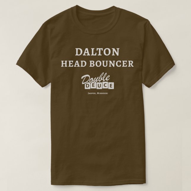 Camiseta DALTON Head Bouncer Double Deuce (Frente do Design)