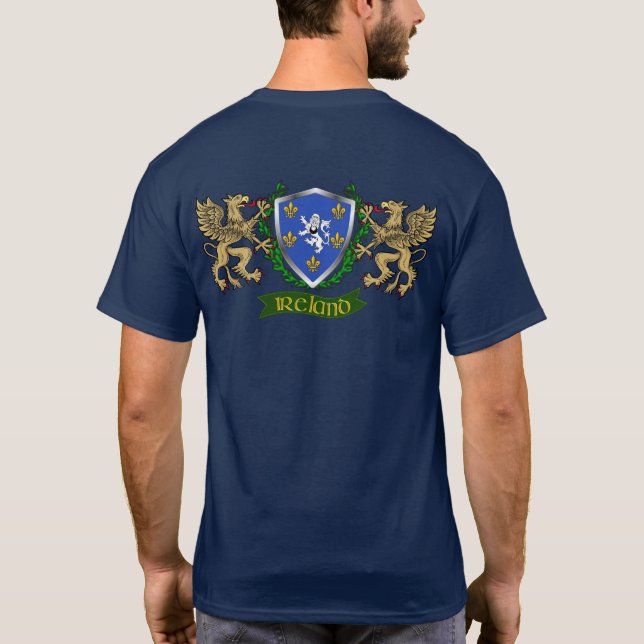 Camiseta Dalton Irish Shield & Griffins (Verso)