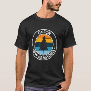 Camiseta Dalton New Hampshire NH EUA City Pride Retro Sunse