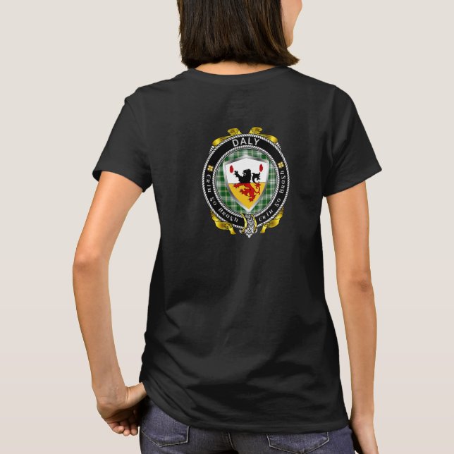 Camiseta Daly/O'Daly Irish Shield Shield Shirt - rua de mul (Verso)