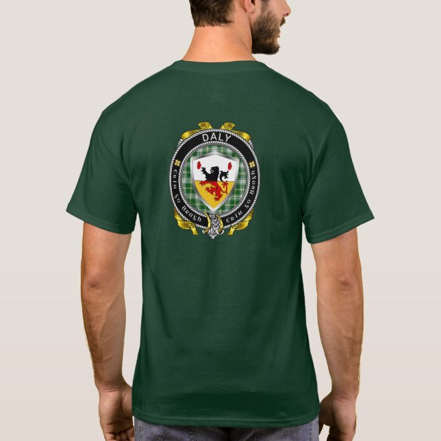 Camiseta Daly/O'Daly Irish Shield T Shirt (Verso)