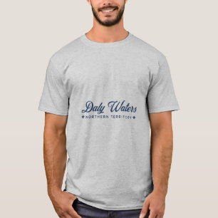 Camiseta Daly Waters desapontou o azul clássico, Austrália
