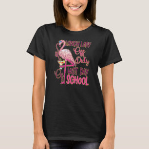 Camiseta Dama De Almoço De Dó No Último Dia Da Escola Brea