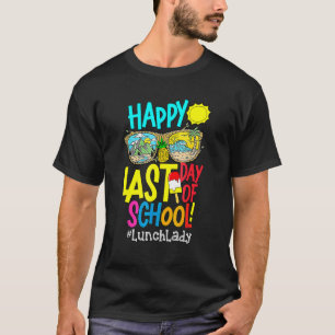Camiseta Dama De Almoço De Dó No Último Dia Da Escola Brea