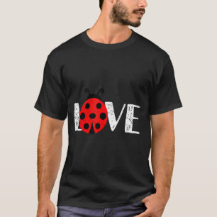 Camiseta Dama de Estimação Besouros Fofos Inseto Namorada P