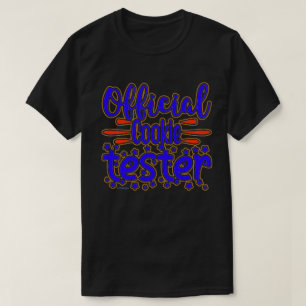 Camiseta Dama de festa engraçada de biscoito engraçada CO