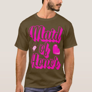 Camiseta Dama de honra da despedida de solteira da noiva