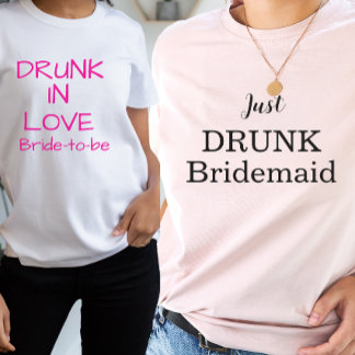 Camiseta Dama de honra engraçada da festa de solteira