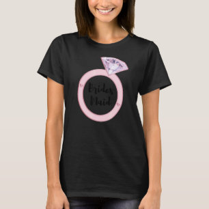Camiseta Dama de honra   Festa de Despedida de Solteira Cas