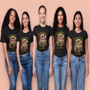 Camiseta Dama de Honra Orgulho em um Tema de Festa de Casam