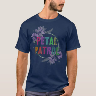 Camiseta Dama de Honra PETAL PATROL Conjunto Nupcial Noiva 
