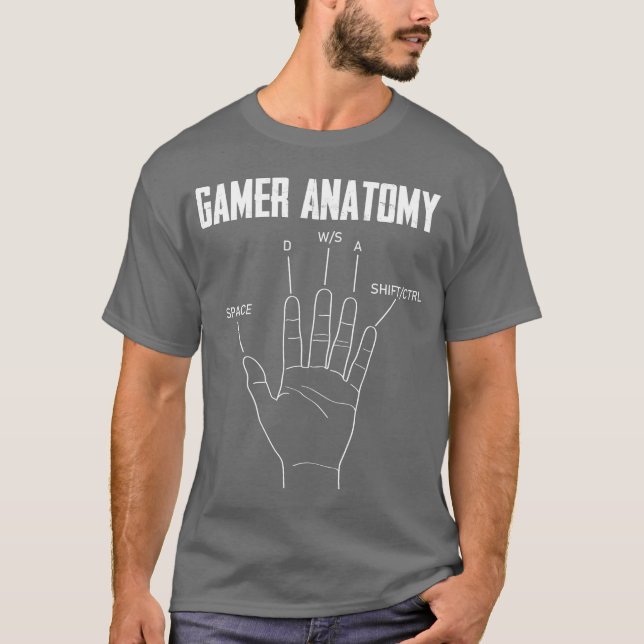 Camiseta Dama de jogos da Anatomia dos jogadores (Frente)