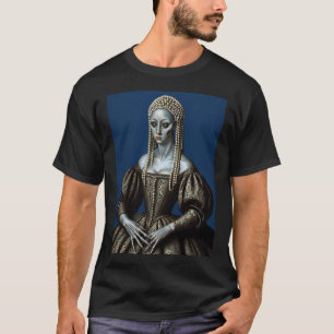 Camiseta Dama deep one uma cidadã assustadora de Lovecraft 