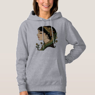 Camiseta Dama do Cabelo de Dragão – Arte Fantástica Persa F