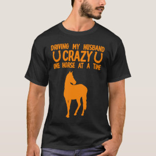 Camiseta Dama do Cavalo Louco Animal Potro Mulheres Menin
